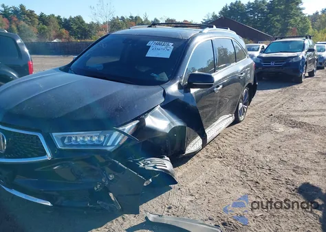 2017 Acura Mdx Technology Package from USA, damaged, VIN 5FRYD4H52HB039666